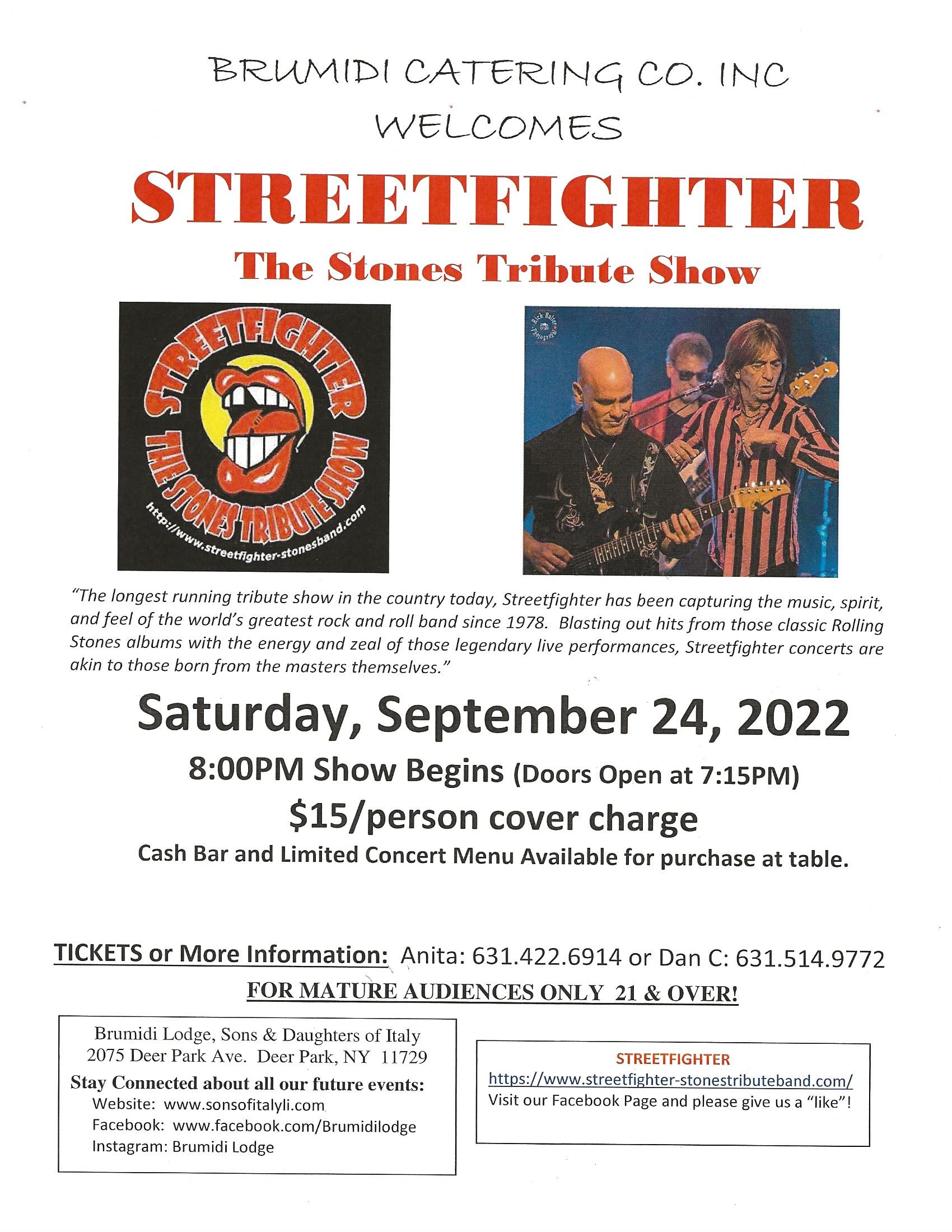 Streetfighters September 2022